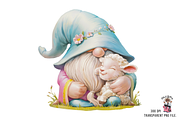 Easter Gnome Clipart PNG Bundle, an Illustration by Clipart Bloom (Thumbnail 6 of 18)