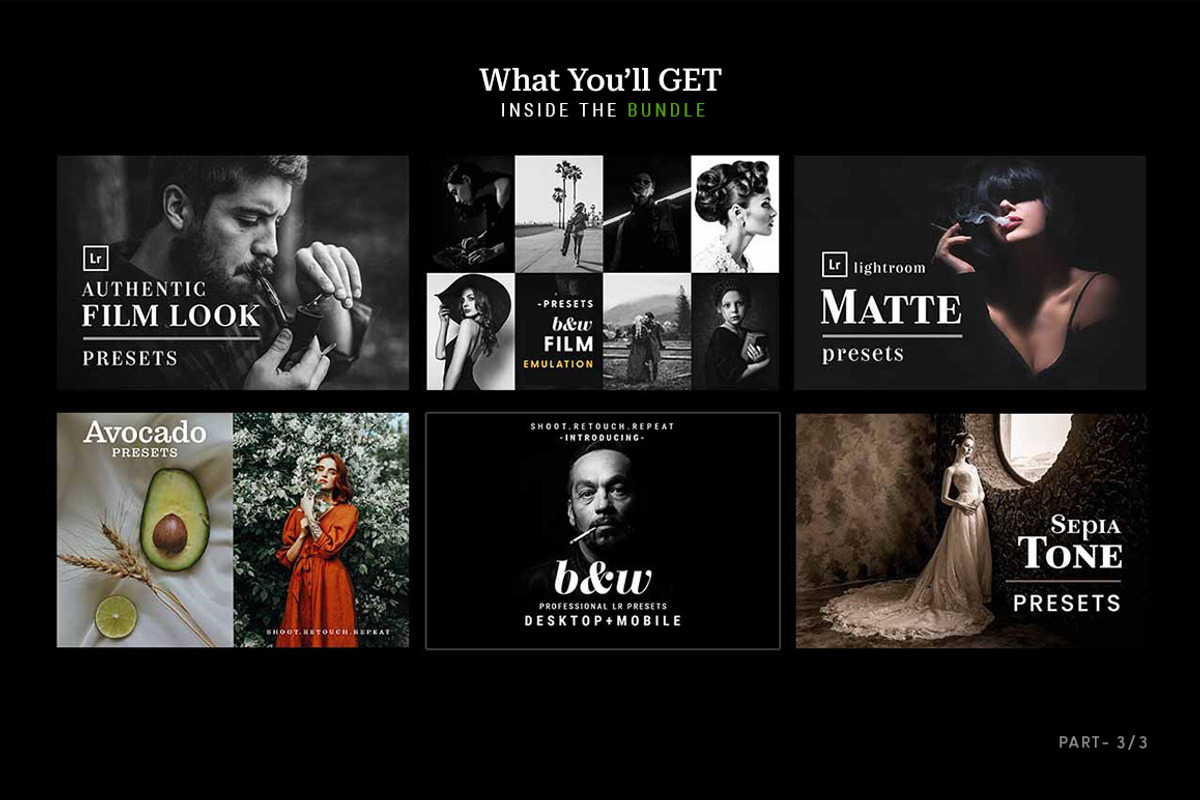 2000+ Lightroom Presets BUNDLE SALE, an Action Add-On by Hydrozi Presets (Photo 6 of 59)