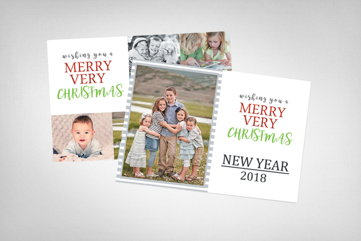 Merry Christmas Card, a Card Template by graphicforest (Photo 2 of 3)
