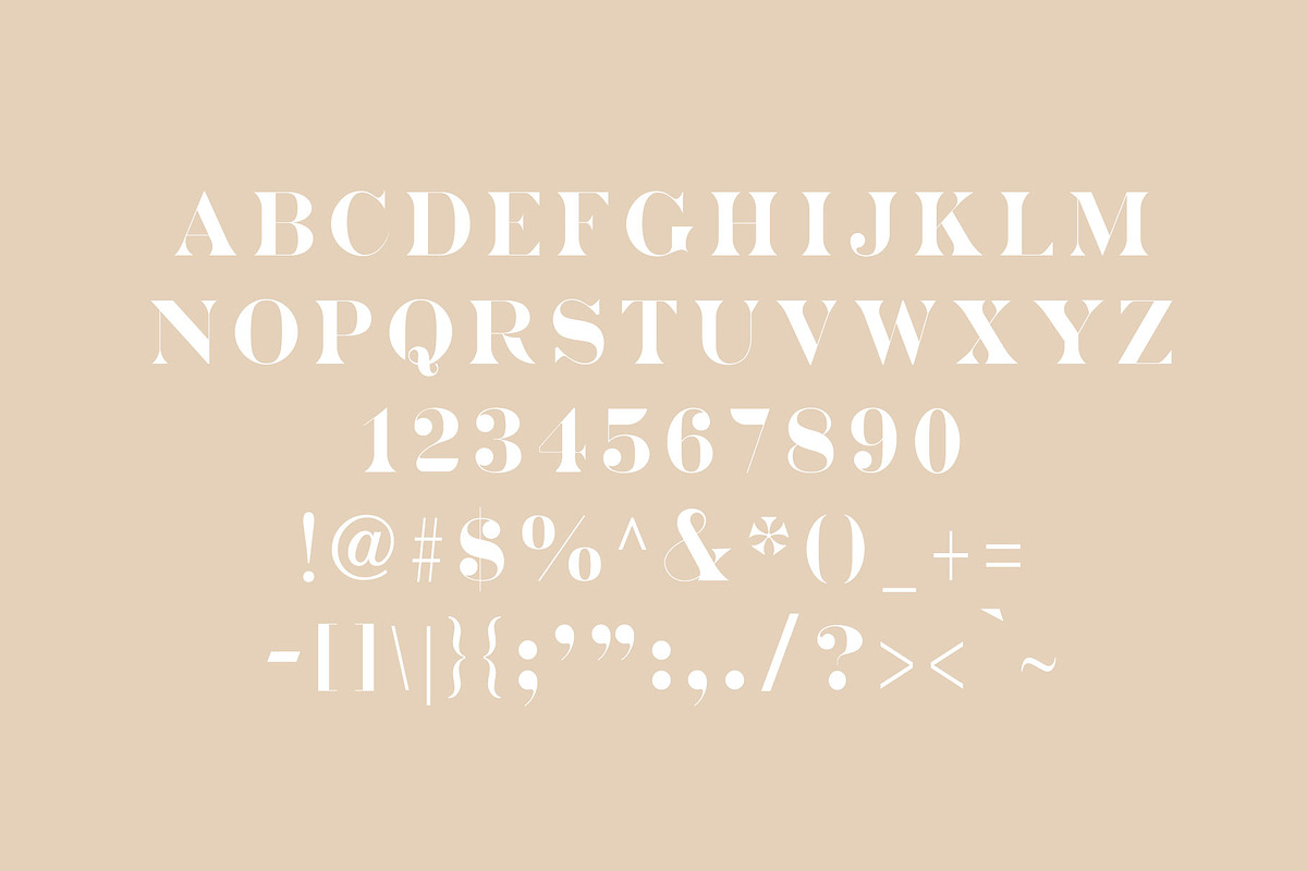 Kara & Co - Fashion Serif Font preview 5