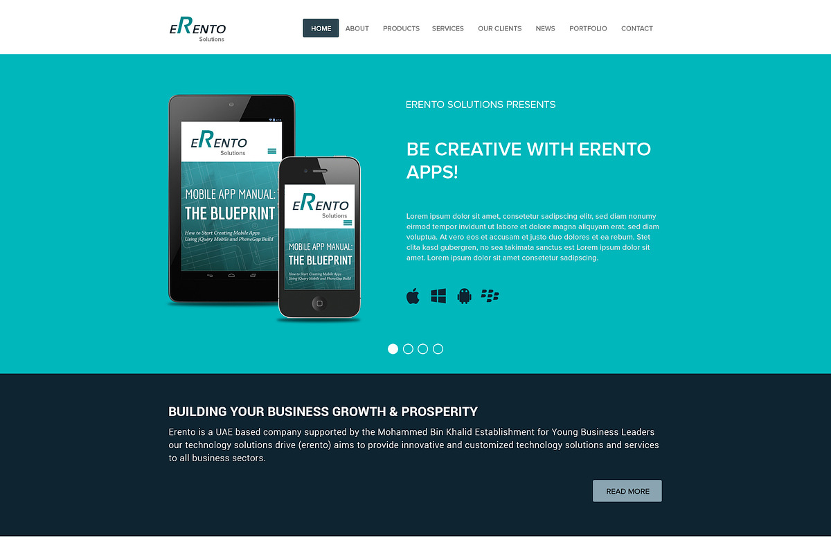 Erento Solutions, an App Template by zeeshanriaz55 (Photo 2 of 2)