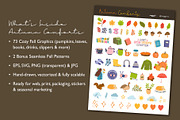 Autumn Comforts: Fall Clipart, a Seasonal Illustration by cugypress (Thumbnail 2 of 6)