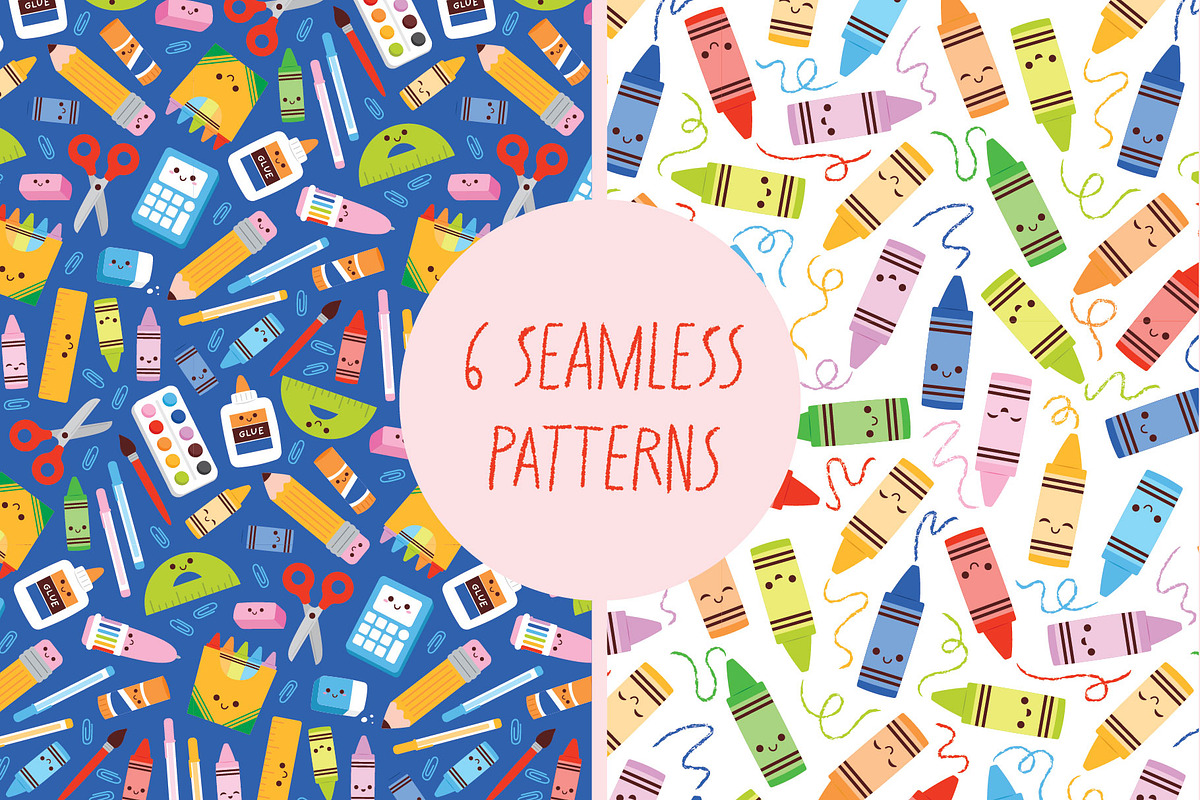 Back to School Vector Illustrations, an Education Illustration by taraleicreative (Photo 4 of 9)