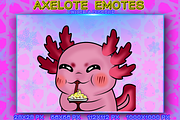 AXELOTE EMOTES TWITCH, an Animal Illustration by YUNGMOTS (Thumbnail 4 of 5)