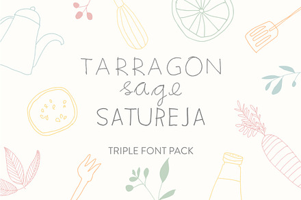 Tarragon, Sage & Satureja