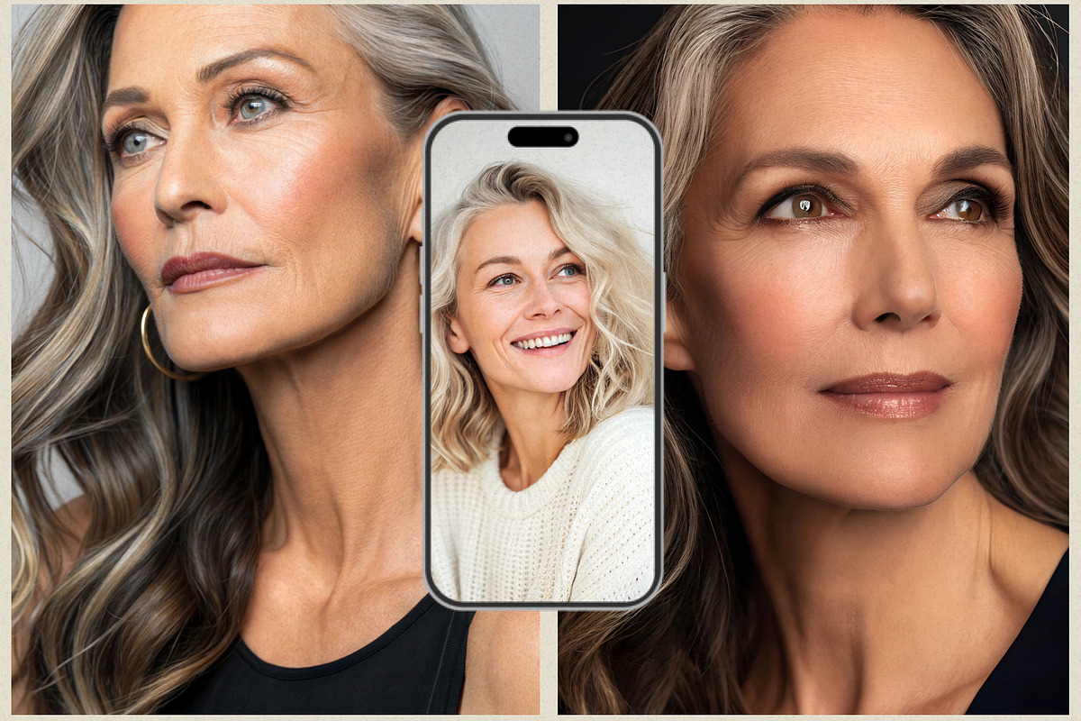 Diverse Mature Women Beauty Photos, a Beauty & Fashion Photo by Helospace (Photo 9 of 10)