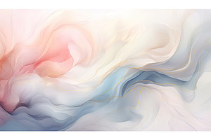 Pastel Acrylic Wave Textures