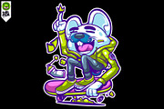 SKATE AND DESTROY - design, an Illustration by Behold creative supply (Thumbnail 1 of 3)