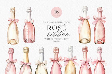 Romantic Pink Champagne & Bows