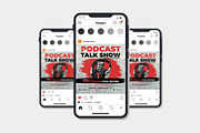 Podcast Flyer Template, a Flyer Template by imadeDesign (Thumbnail 1 of 3)