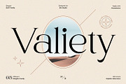 Valiety, a Serif Font by din-studio.com (Thumbnail 1 of 10)