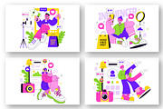 10 Influencer Lifestyle Illustration, a Person Illustration by denayunebgt (Thumbnail 2 of 4)