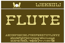 post rock font