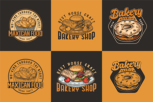 Bakery vintage hand-drawn logo, a Branding & Logo Template by Billah Hub