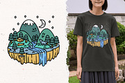 Cute mountain 10 illustrations, an Object Illustration by gunaonedesign (Thumbnail 7 of 8)