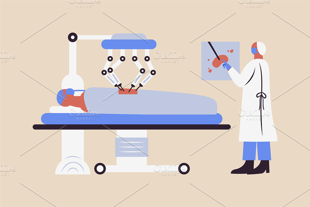 AI Medical Healthcare Illustration, a Healthcare Illustration by Jump Studio (Photo 4 of 10)