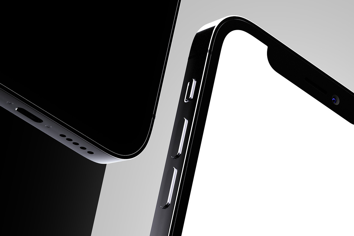 iPhone 12 Pro Mockup, an iPhone Mockup by Jérémy Paul (Photo 6 of 6)