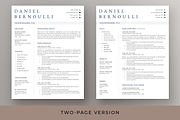 Modern Resume & Cover Letter - Word, a Resume Template by Resume Bureau (Thumbnail 3 of 6)