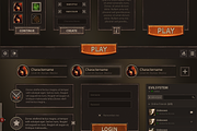 Burnblade UI, a Graphic by EvilSystem (Thumbnail 9 of 11)