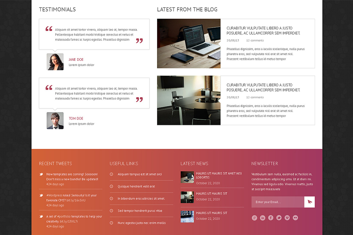 Power Bootstrap Responsive Template, a Bootstrap Template by IceTemplates