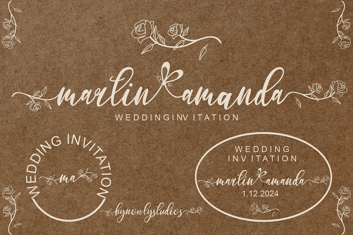 Hello Bunga, a Script Font by Nowlystudios (Photo 4 of 8)