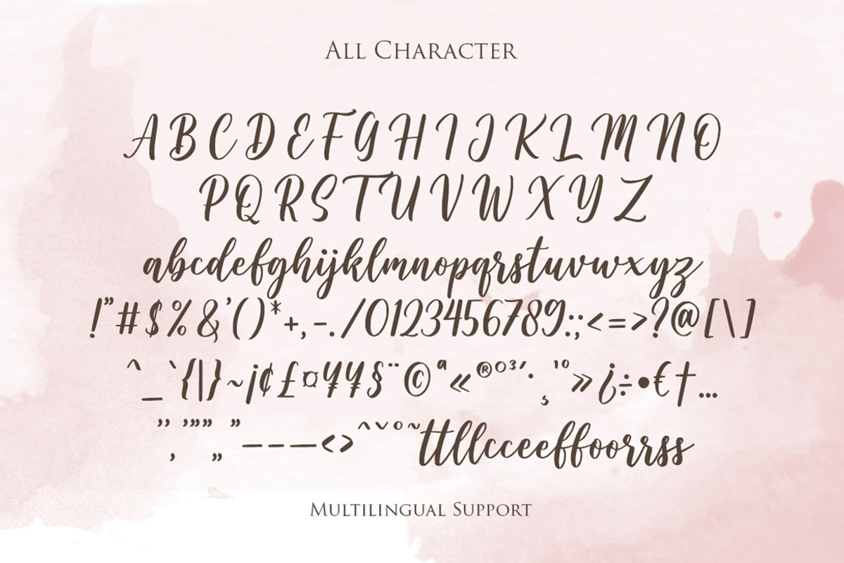 Wishper Script – Modern Calligraphy, a Script Font by NURF Designs (Photo 3 of 11)