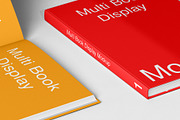 Multi Book Display Mockup - 8 Views, a Books & Magazine Mockup by Illusiongraphic (Thumbnail 23 of 23)
