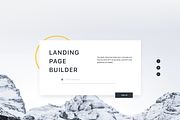 Landing Page Builder UI, an UI Kit Template by EpicShop (Thumbnail 1 of 5)