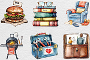 Father's Day Sublimation Bundle, an Illustration by Black Bird Studio (Thumbnail 5 of 6)