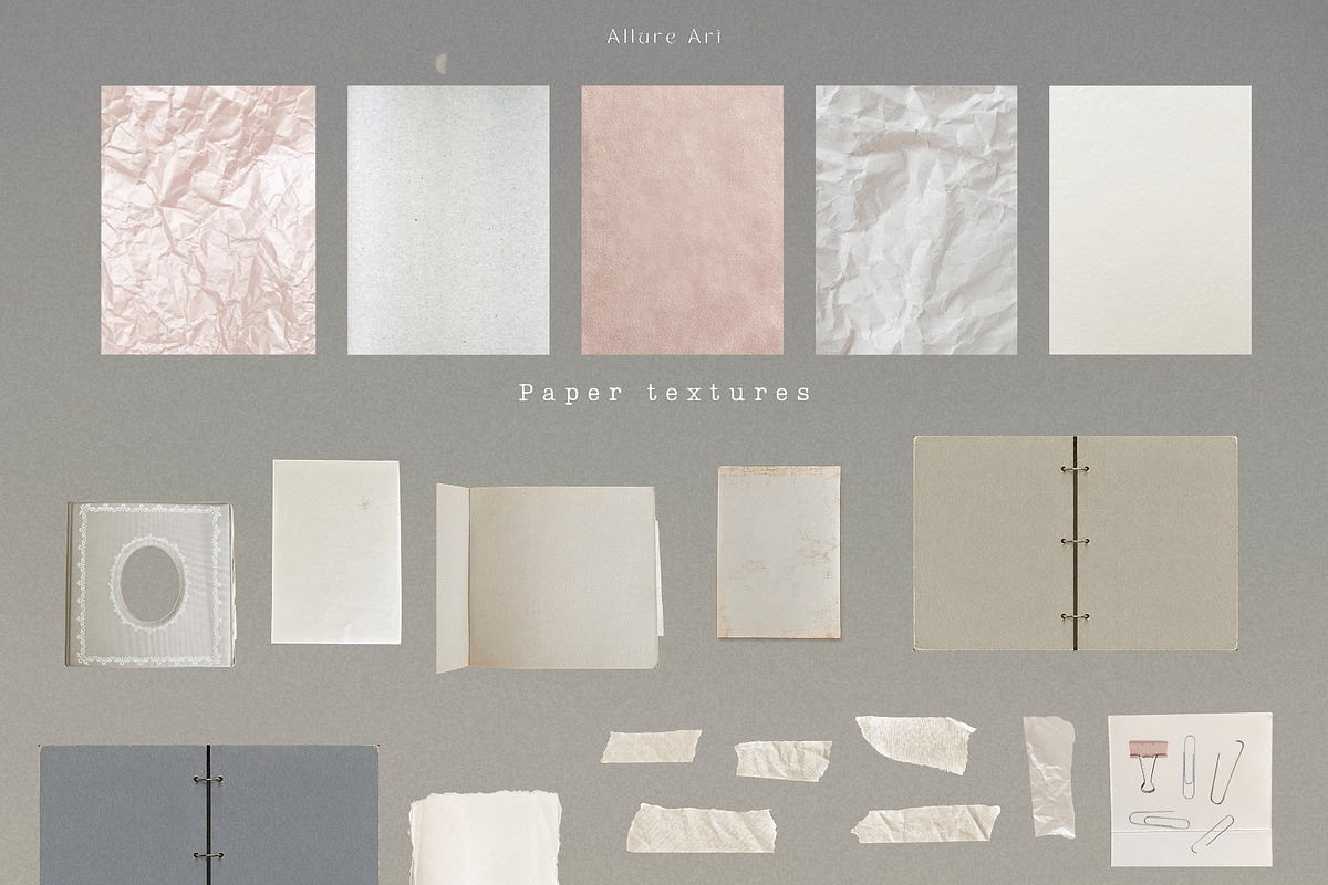 Vintage Collage Kit Lace & Paper, an Object Graphic by Allure Art (Photo 13 of 23)