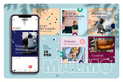 MALMO – Instagram Branding Template, a Social Media Template by LEROY Design (Thumbnail 1 of 7)