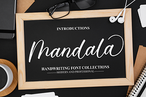 Mandala Script Font