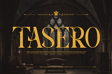 Tasero || Modern Classy Serif Font