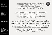 Handwritten Sans Serif Girly Font, a Sans Serif Font by pixelcolours (Thumbnail 10 of 10)