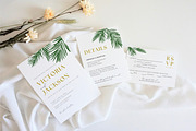 Tropical Wedding Invitation Template, an Invitation Template by Cottontail Paper Shop (Thumbnail 2 of 7)