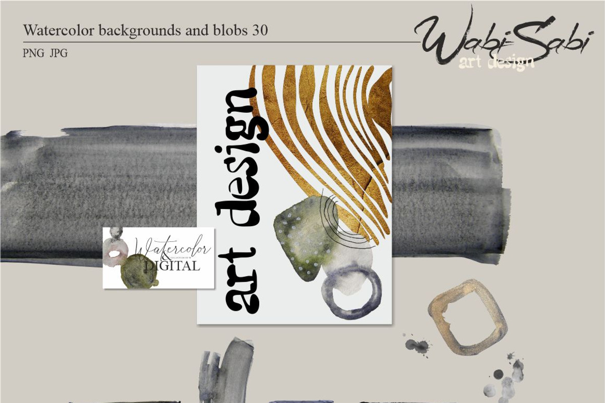 Wabi-Sabi Art Design, an Object Graphic by Collection by VY (Photo 7 of 9)