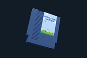 Retro Game Cartridge Mockup, an Advertising Mockup by DSNA Mockup (Thumbnail 2 of 5)
