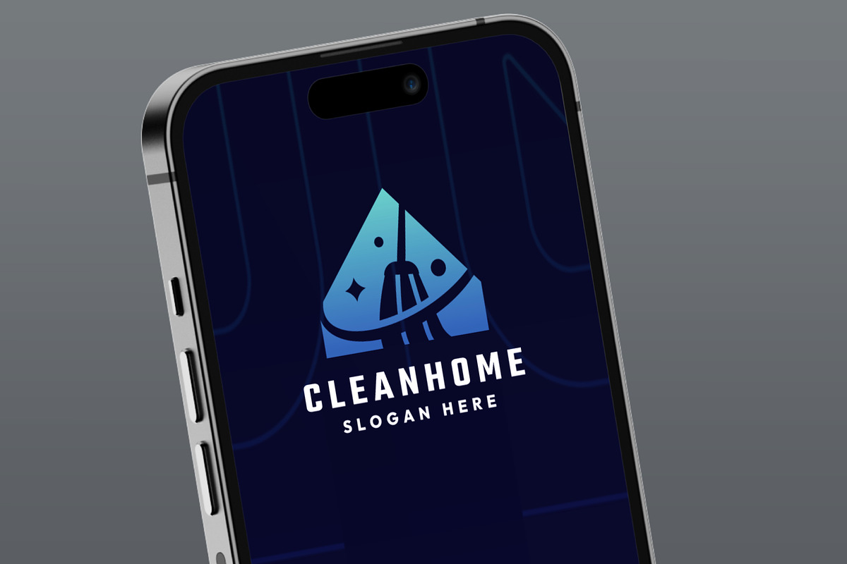 Clean Home Service Logo, a Branding & Logo Template by Design_Planet (Photo 2 of 4)