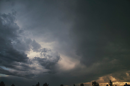 Dark storm ii stock photograph