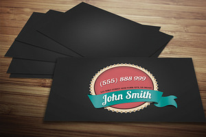 Vintage Business Card