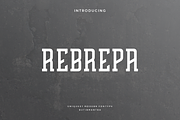 Rebrepa - Vintage Display Typeface, a Slab Serif Font by Letterna (Thumbnail 1 of 4)