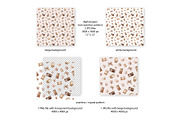 Watercolor Neutral Christmas clipart, a Seasonal Illustration by Lemon design (Thumbnail 5 of 11)