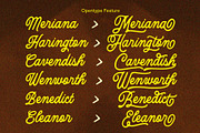 Gold Yard; Vintage Script, a Script Font by Eko Bimantara (Thumbnail 4 of 10)