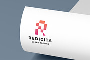 Redigita Letter R Logo, a Branding & Logo Template by Design_Planet (Thumbnail 2 of 2)