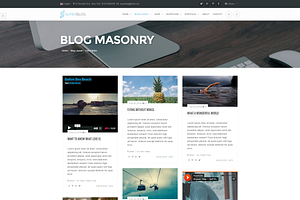 Super Blog-Responsive Drupal Theme