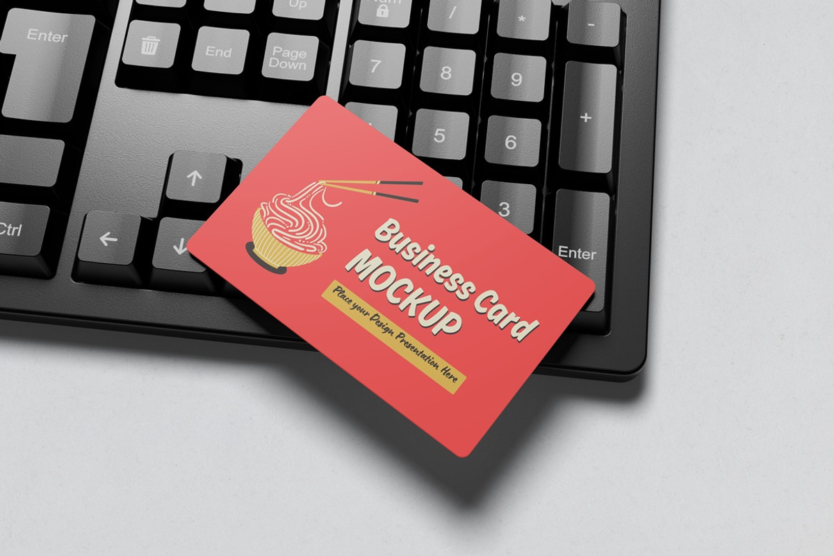 Business Card Mockup, an Advertising Mockup by Graphic Deal (Photo 5 of 8)