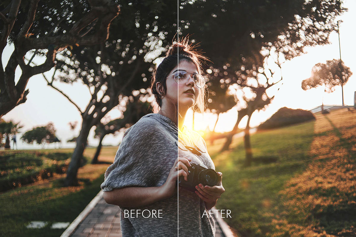 Golden Hour Sunlight Overlay, a Brushes & More by URSAL Supply (Photo 5 of 7)