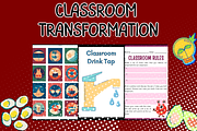 Boho Classroom Decor Bundle, a Templates & Theme by Premium Digital Templates (Thumbnail 3 of 3)