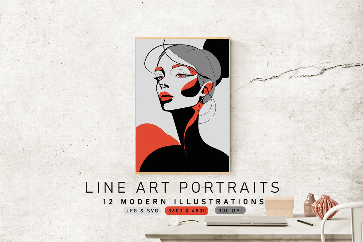 Line Art Portraits