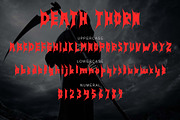 Death Thorn, a Handwritten Font by Yoga Letter (Thumbnail 5 of 6)